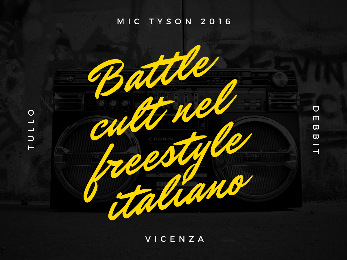 Debbit vs Tullo – Mic Tyson 2016