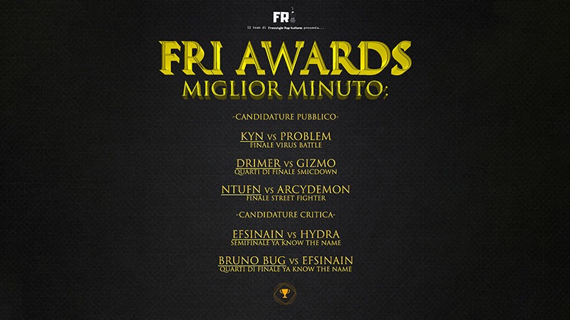 Awards Freestyle 2020: I migliori minuti