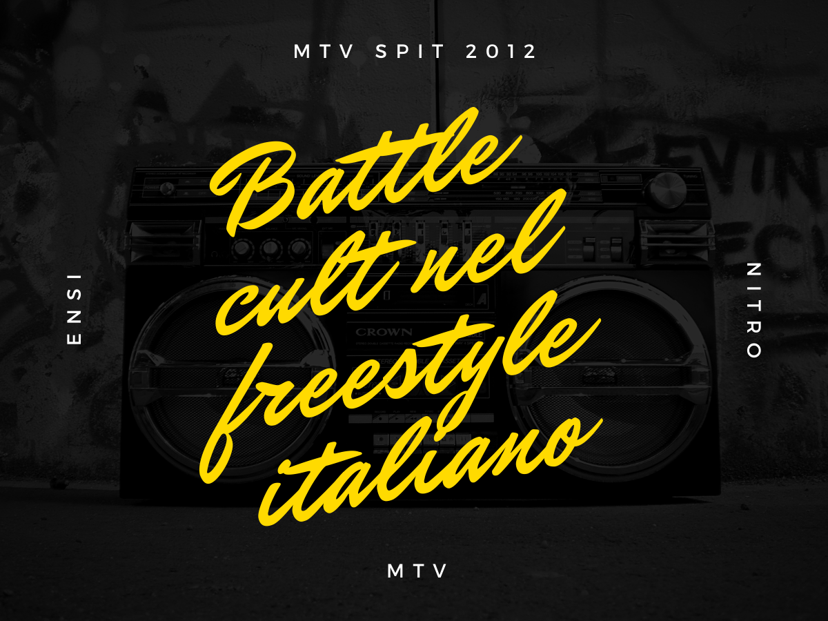 Ensi vs Nitro – MTV Spit 2012