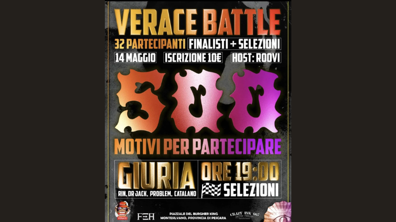 Pagelle Verace Battle Finale