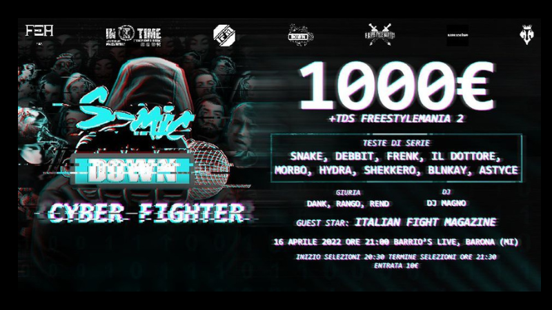 Pagelle Smic Down – Cyber Fighter 2022