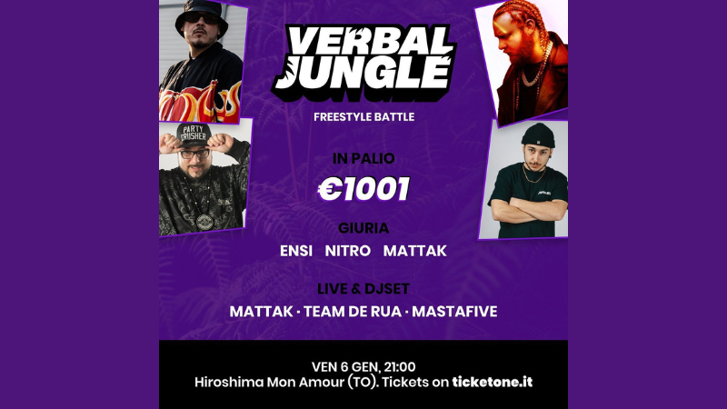 Pagelle Verbal Jungle